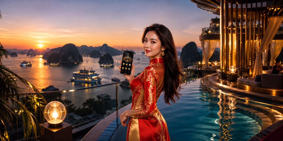 Bàn casino trực tuyến với người chơi theo dõi tỷ lệ trên màn hình